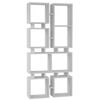 купить Офисный стеллаж Trendy Sina nr.1, Alb, 79x166x24cm (GTR000401) в Кишинёве 