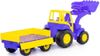 cumpără Mașină Полесье 0520 Jucarie Tractor Cempion cu remorca si caus 2fel B în Chișinău 