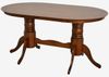 купить Комплект стол и стулья Evelin di Costacurta стол HV-24V Burnish Oak + 6 стульев GLORIA Burnish Oak/Ekea12 Dark Brown в Кишинёве 