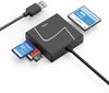 купить Кардридер Hama 200148 USB Card Reader, USB-A, with USB-C Adapter, USB 3.2 Gen1, SD/micro-SD/CF/MS в Кишинёве 
