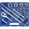 cumpără Set de unelte de mână King Tony 6314MR12 Set chei tubulare 3/4", 6 puncte, 22-50 mm, Accesorii, 14 piese în Chișinău 