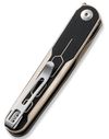 купить Нож походный Civivi C23015-DS1 KwaiQ, lamă Damascus, G10, liner lock в Кишинёве 