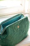 купить Несессер/косметичка Pip Studio 51.274.175 Cooper Cosmetic Purse Extra Large Velvet Quiltey Days Green Green в Кишинёве 
