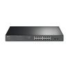 16-Port Gigabit JetStream Smart PoE+ Switch TP-LINK "TL-SG1218MPE", 2 SFP Slots 