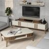 купить Стенка Trendy Eylul Крем (комплект мебели для гостиной) (GTR001278) в Кишинёве 