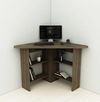 cumpără Masă de birou Trendy Corner, Nuc, 80x74x80cm în Chișinău 