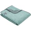 купить Домашний текстиль Ibena 1750/870 Jacquard Decke Lelu Grey/green в Кишинёве 