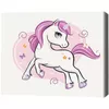 cumpără Tablou pe numere BrushMe KBS0075FC 30x40 сm (fără cutie) Unicorn strălucitor în Chișinău 