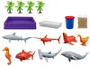 купить Набор для творчества Play Toys 3486 DIY Lumea Marină, dioramă cu nisip cinetic (Nikola Tesla) в Кишинёве 