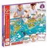 cumpără Puzzle Hape E1626 Puzzle și Joc - Turul Lumii (2 in 1) în Chișinău 