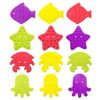 купить Коврик для ванной Roxy Kids RBM-010-12 Sea Animals, мини-коврики для ванны, яркий 12шт в Кишинёве 