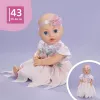 купить Кукла Zapf 839720 BB Flower Fairy dress, 43cm в Кишинёве 