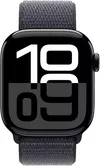 cumpără Ceas inteligent Apple Watch Series 10 GPS 42mm Jet Black Aluminium Case with Ink Sport Loop MWWG3 în Chișinău 