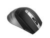 Wireless Mouse A4Tech FB35, Optical, 1000-2000 dpi, 6 buttons, Ergonomic, 1xAA, BT+2.4Ghz, Grey, USB 