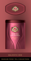 Basilur Wine Tea MAJESTIC RED, Черный чай, 75г