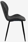 купить Комплект стол и стулья Evelin di Costacurta стол DT 404-6B + 3 стула YTC-064B Dark grey в Кишинёве 