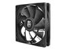 PC Case Fan Deepcool TF120S Black, 120x120x25mm, ≤32.1 dBA, 64.4CFM, 400-1500RPM, PWM, Hydro Bearing 