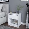 купить Тумбочка Trendy Sheridan, Alb, 45x53x36cm в Кишинёве 
