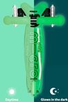 купить Самокат Micro MMD216 Mini Deluxe Glow LED Icy Lime в Кишинёве 