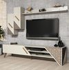 cumpără Set mobilă living Trendy Beril, Crema 180x40x37cm în Chișinău 