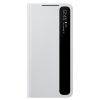 купить Чехол для смартфона Samsung EF-ZG991 Smart Clear View Cover Light Gray в Кишинёве 