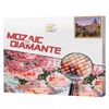 купить Картина по номерам Art Gallery QB204723 Mozaic cu diamante patrate 40x50cm Amurg mov in oras в Кишинёве 
