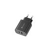 cumpără Adaptor incarcator Helmet Wall Charger HMT-WC3IN1CUTBK 18W, With cable 3 in1 USB QC3.0 Qualcomm Quick Charger/Type-C PD Power Delivery (Apple and Android), Black în Chișinău 
