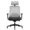 купить Офисное кресло Kreslalux Tanit grey/ black в Кишинёве 
