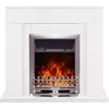 купить Камин электрический ArtFlame Agnes white & Galileo silver в Кишинёве 