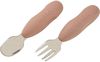 cumpără Seturi pentru hrănire bebelușilor Beaba B913595 Set lingurita/furculita inox Praline în Chișinău 