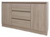 cumpără Comodă Smartex (16229) Т4 160cm Stejar Deschis în Chișinău 