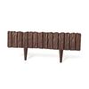 купить Декор для сада Hydro S Gard decorativ plastic Lemn, H=130mm, L=2.32m, Maro (0640398) в Кишинёве 