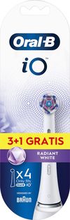 купить Сменная насадка для электрических зубных щеток Oral-B 6006 iO Radiant White 3+1 в Кишинёве 