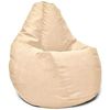 купить Кресло-мешок BeanBag BM5976, Кресло Груша из велюра Maserrati, XL, бежевый в Кишинёве 