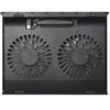 cumpără Stand pentru laptop Notebook Cooling Pad Trust Azul, up to 17.3”, 2x125 mm silent cooling fans illuminated by 4 blue LED lights, Black (stand pentru laptop /охлаждающая подставка для ноутбука) în Chișinău 