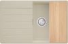купить Мойка кухонная Primagran Copenhagen 780-50 Top Beige + accesorii 500x780 MKHKB в Кишинёве 