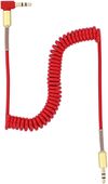 cumpără Cablu pentru AV Tellur TLL311061 Cable jack 3.5mm, 1.5m, Tellur Red în Chișinău 