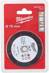 купить Диск отрезной Milwaukee 4932464716 Disc din carbura 76mm, pentru lemn, plastic, gips-carton в Кишинёве 