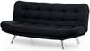 купить Диван Trendy Misa Negru, extensibila (3 locuri) в Кишинёве 