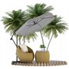 cumpără Umbrelă de gradină GardenLine GAO5316 Grey în Chișinău 