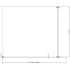 купить Перегородка для душевой кабины Ravak Perete dus Walk In Air 100x200 Al Transparent GW9WA0C00Z1C в Кишинёве 