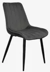 купить Комплект стол и стулья Evelin di Costacurta стол DT-404-3B + 3 стула YTC-055B Bluvel-14 (Dark grey) в Кишинёве 