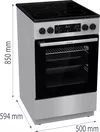 купить Плита кухонная Gorenje GEC5C41SG в Кишинёве 