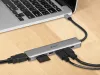 cumpără Adaptor IT Tracer Adapter A-2, USB Type-C with card reader, HDMI 4K, USB 3.0 în Chișinău 