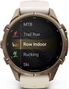 cumpără Ceas inteligent Garmin Fenix 9 Pro, 43mm, inReach, Gld,Crm/FrGy bd (010-04335-21) în Chișinău 