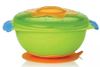 купить Посуда для кормления Nuby ID5322 Глубокая тарелка с крышкой на присоске для СВЧ-печи (9m+) 1 шт в Кишинёве 