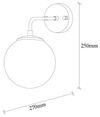 cumpără Candelabru de perete Trendy Lampa de perete Viran-10895 15x25x27cm în Chișinău 