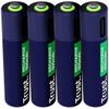 купить Аккумулятор Trust TR25671 USB-C Rechargeable Battery AA A 500 mAh, 4 Pack в Кишинёве 