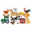 cumpără Jucărie Viga 44706 Set de figurine din lemn Ferma în Chișinău 
