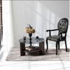 купить Журнальный столик Trendy Mondo, Gri inchis 75x40x75cm в Кишинёве 